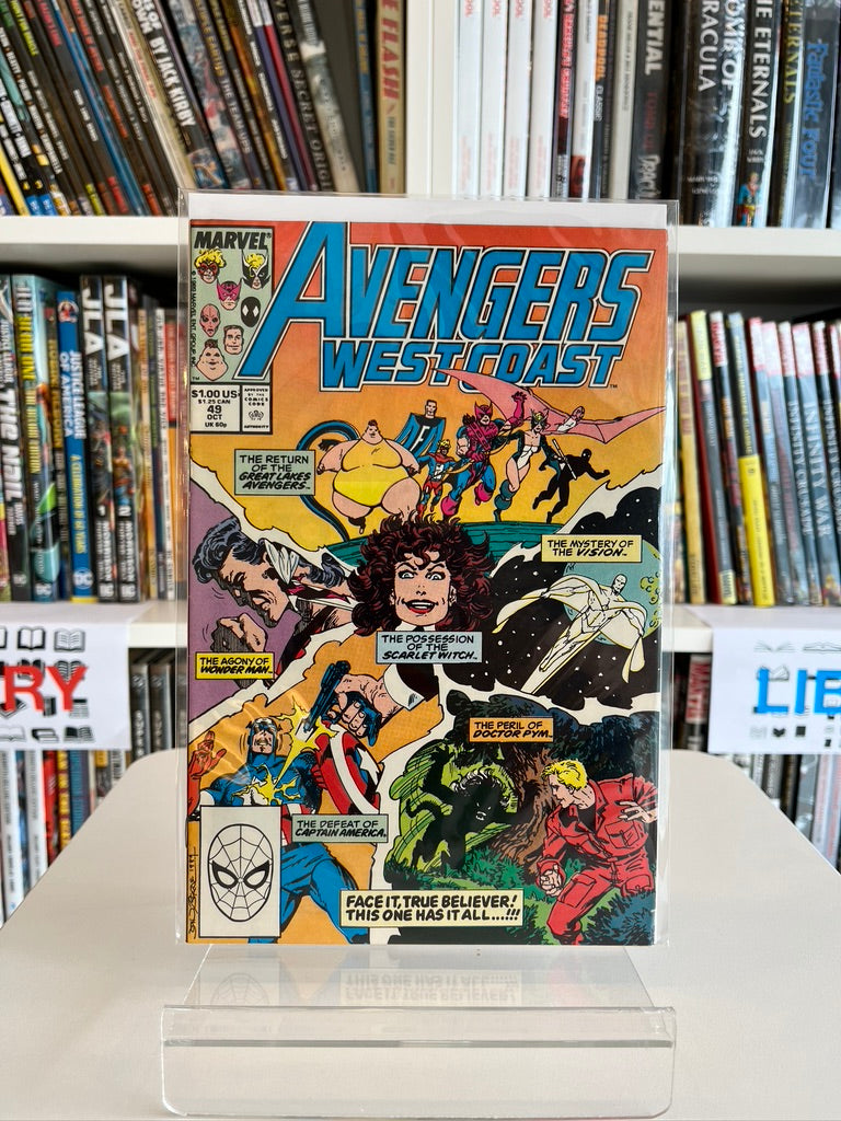 Avengers West Coast #49