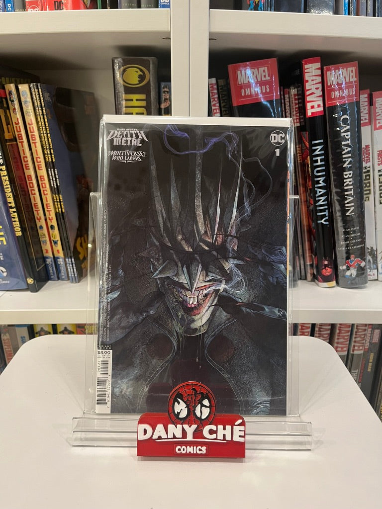 DARK NIGHTS: DEATH METAL - THE MULTIVERSE WHO LAUGHS #1 (1:25 SIMONE BIANCHI VAR)