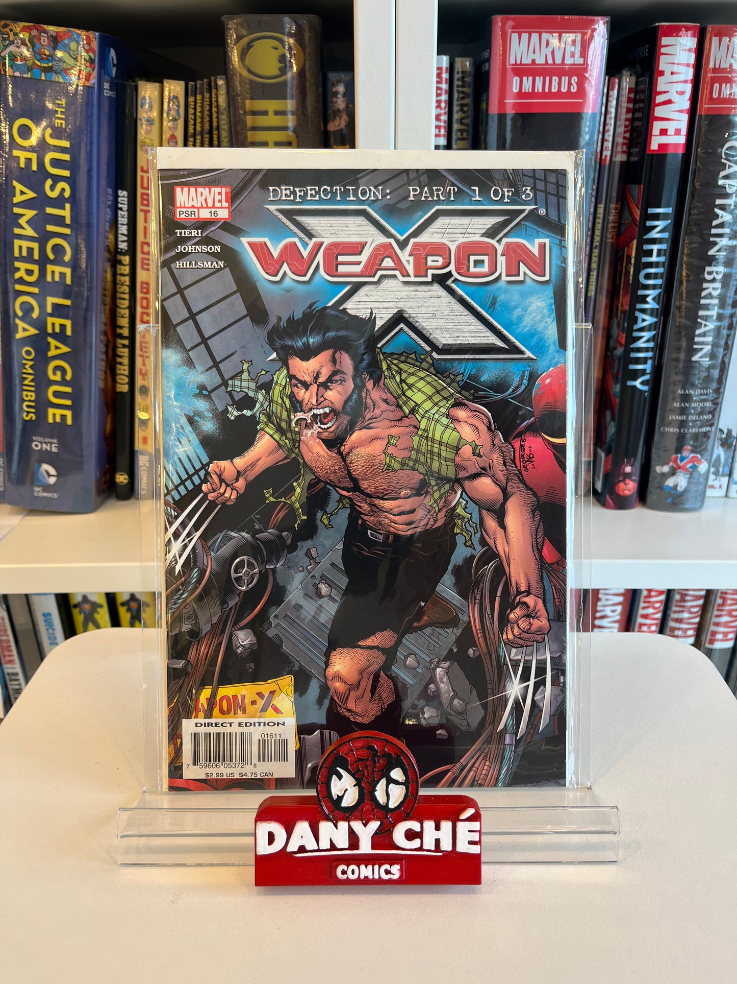 WEAPON X DEFECTION ARC COMPLETE (SET OF 5)