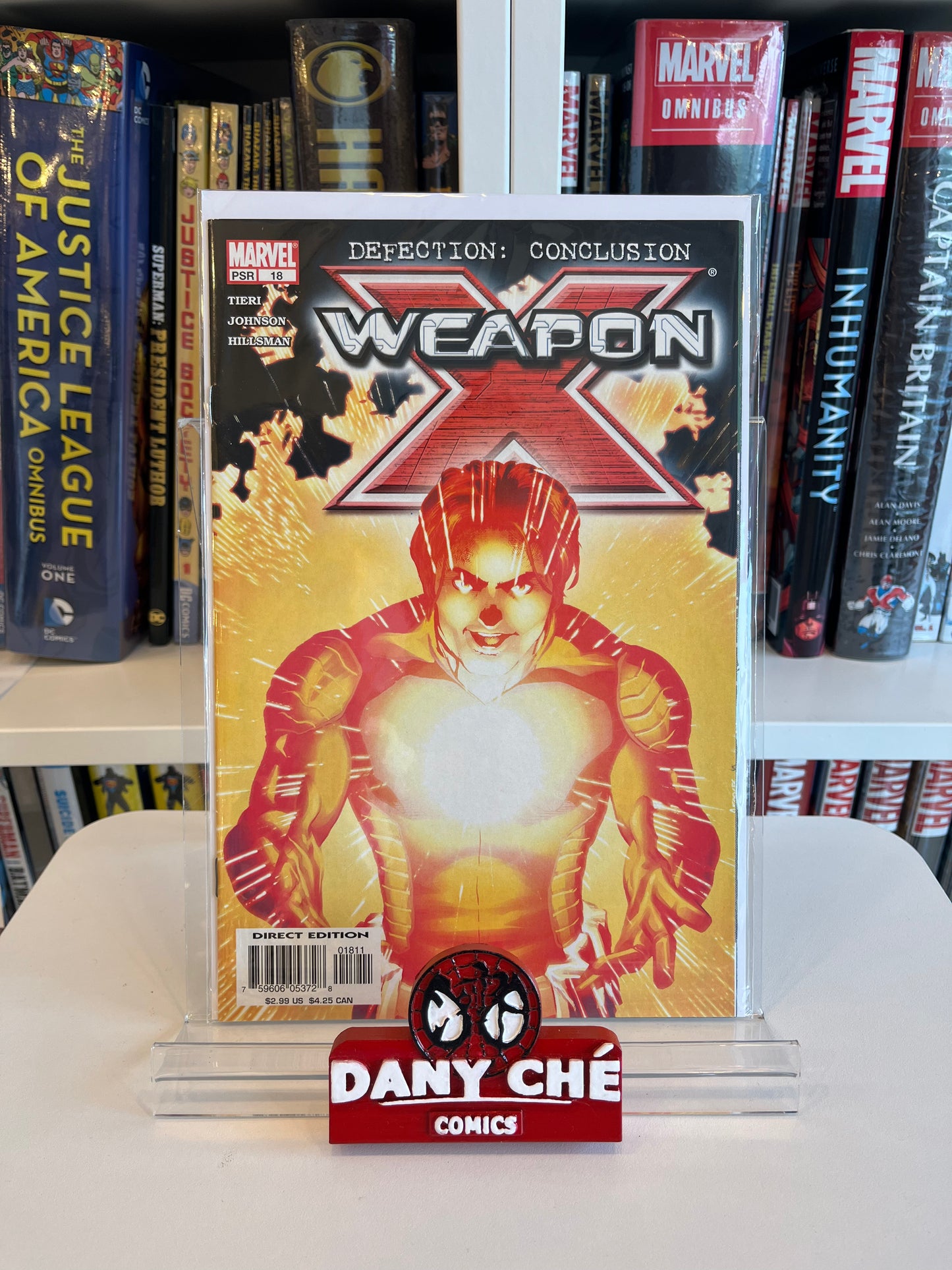 WEAPON X DEFECTION ARC COMPLETE (SET OF 5)