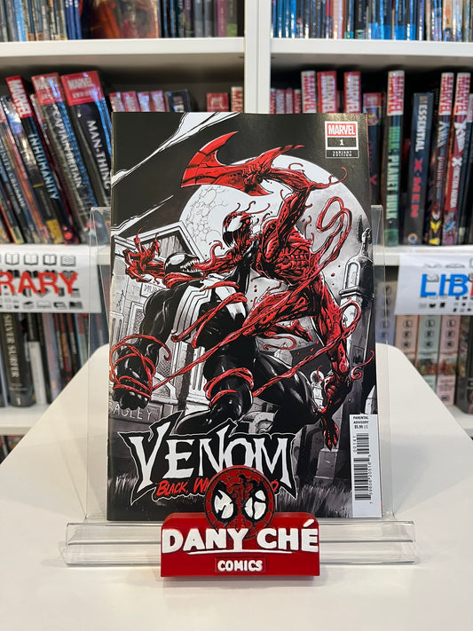 VENOM: BLACK, WHITE & BLOOD #1 (MARK BAGLEY VAR)