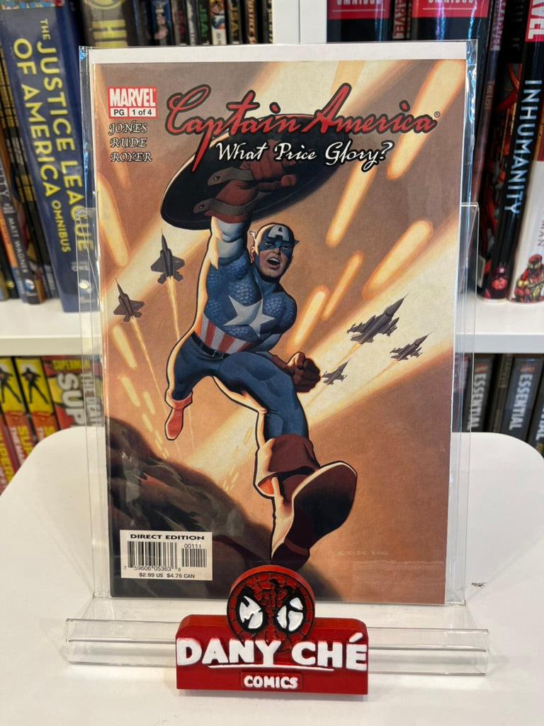 CAPTAIN AMERICA WHAT PRICE GLORY ?#1 - #4 (COMPLETE SET)