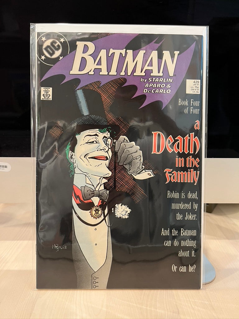 Batman : Death in the Family COMPLETE SET (#426-#429) Direct