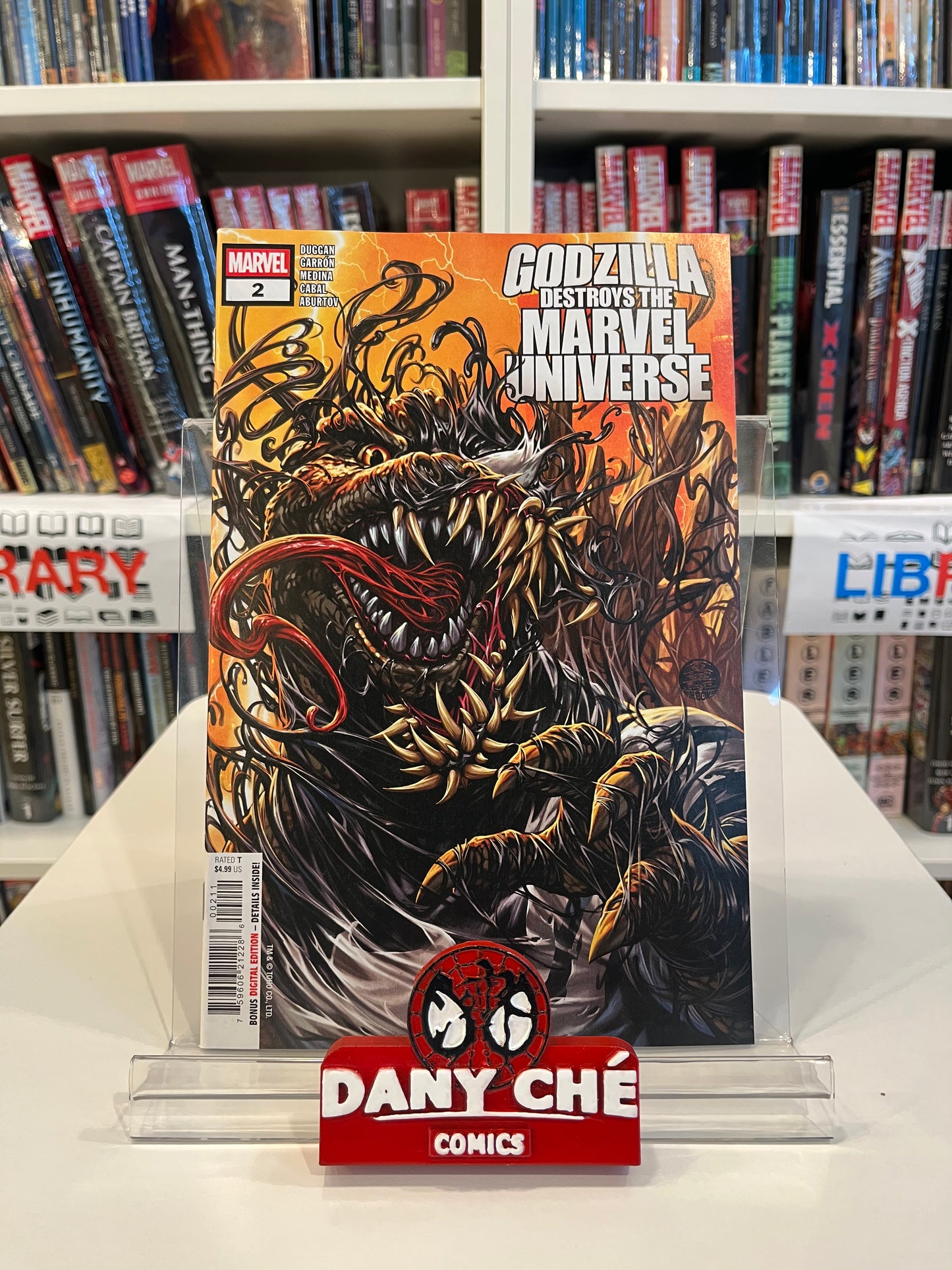 GODZILLA DESTROYS THE MARVEL UNIVERSE #2 (MAIN CVR)