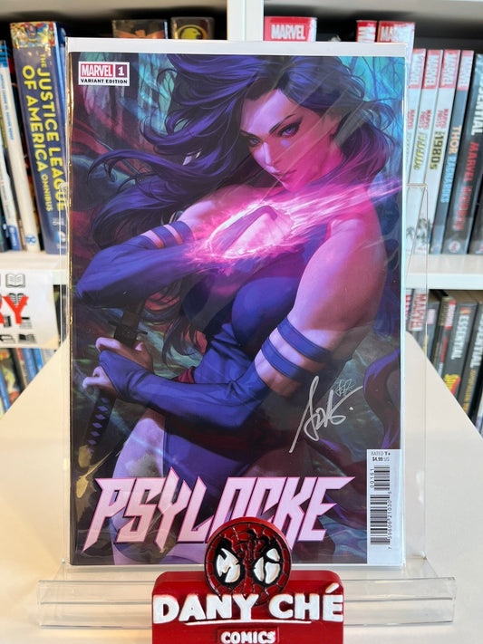 PSYLOCKE #1 SIGNED BY ARTGERM