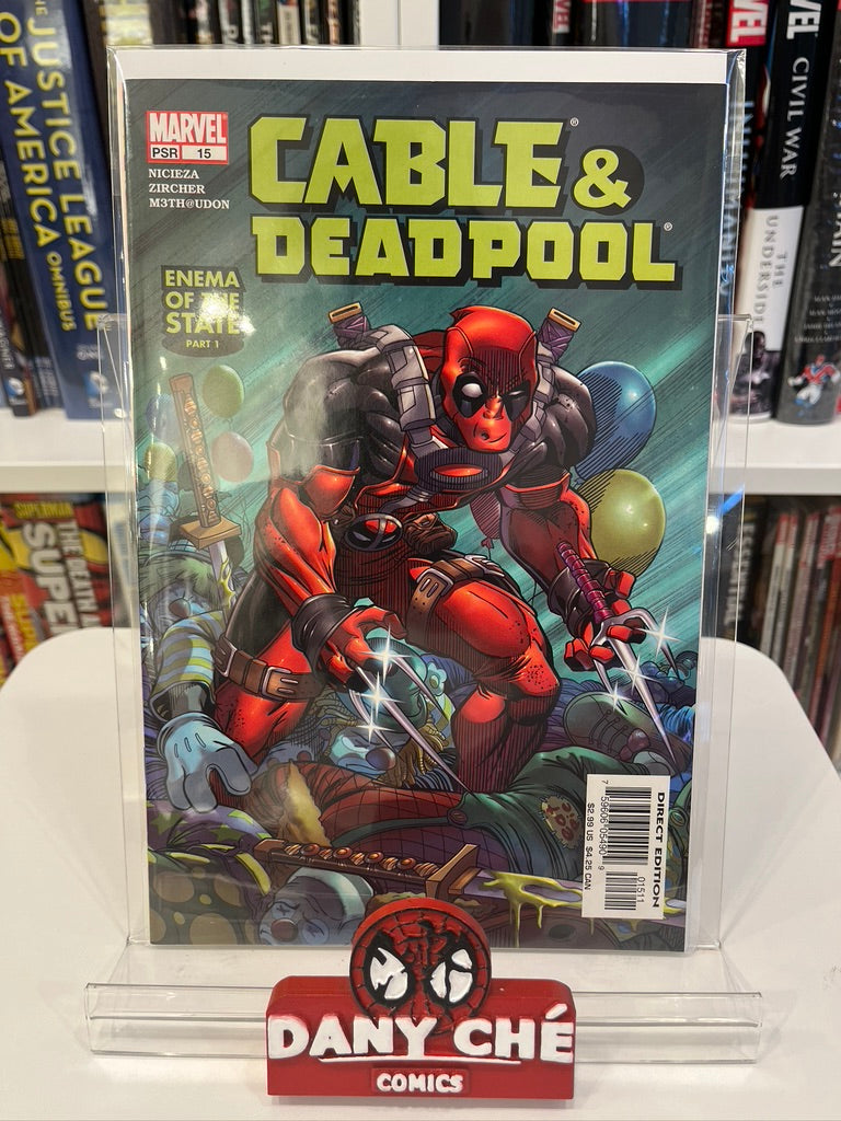 CABLE & DEADPOOL #15-#19 (SET OF 5) - ENEMA OF THE STATE STORY ARC