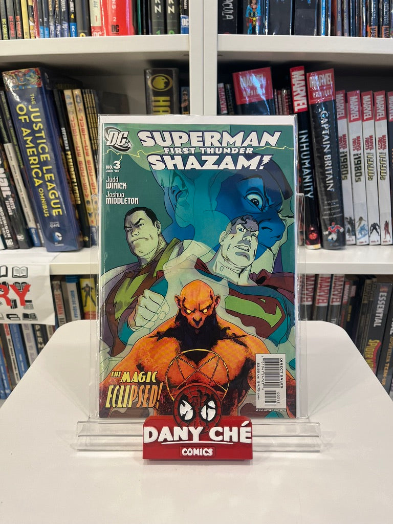 SUPERMAN / SHAZAM: FIRST THUNDER (SET OF 4)