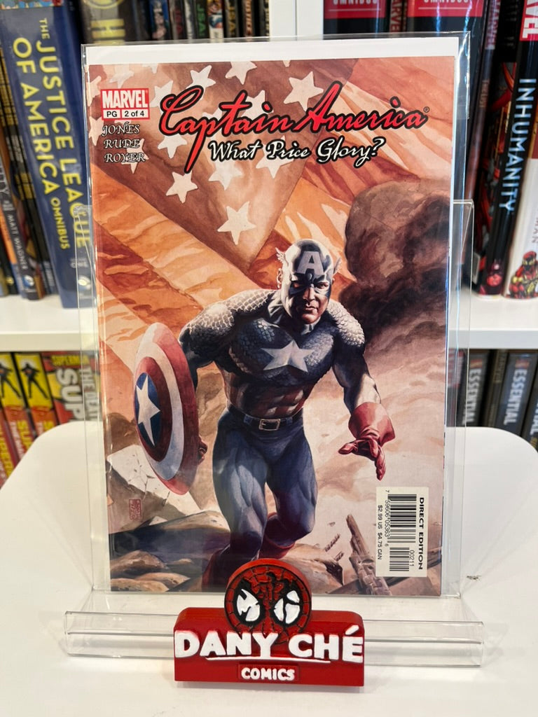 CAPTAIN AMERICA WHAT PRICE GLORY ?#1 - #4 (COMPLETE SET)