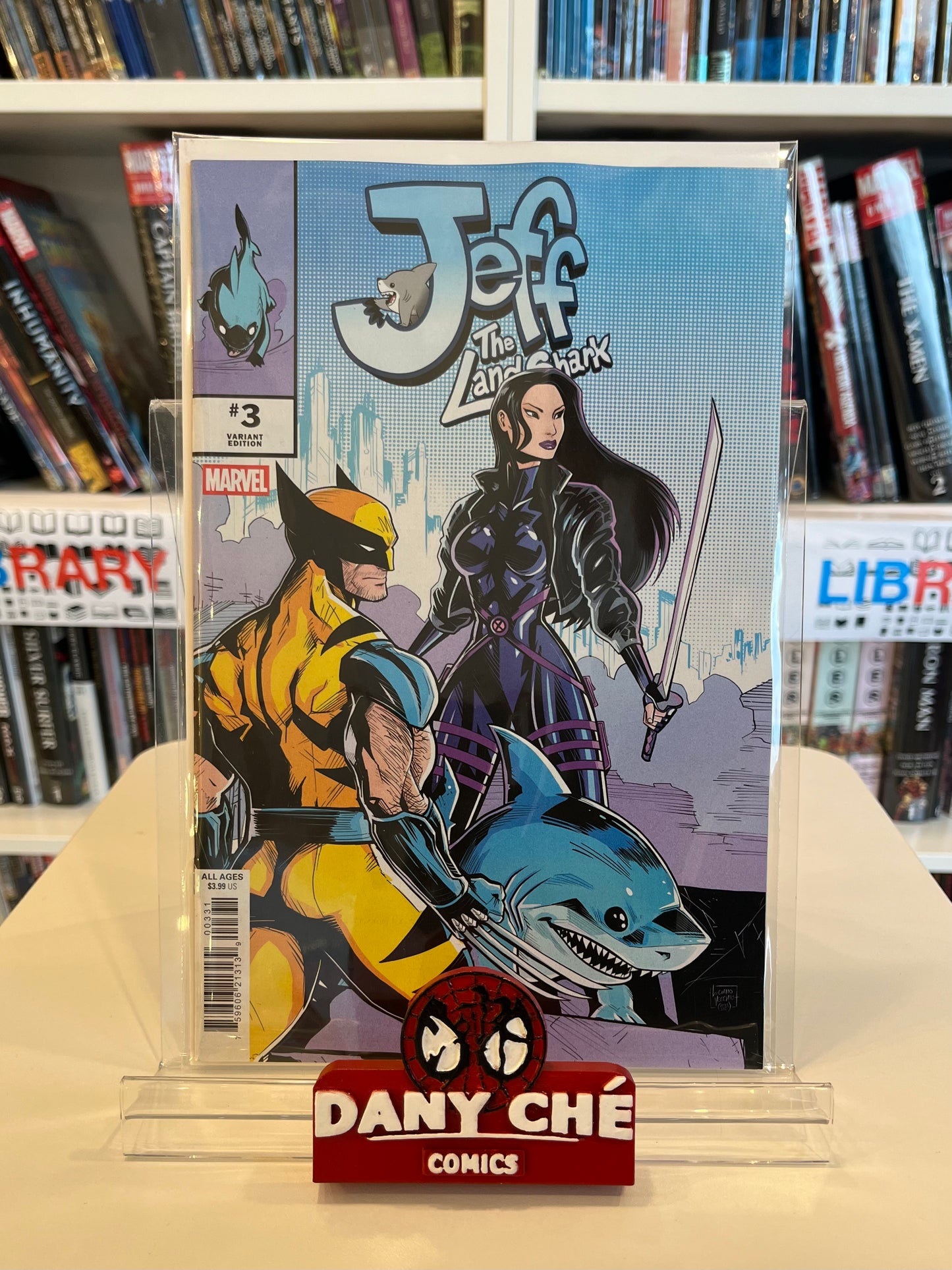 JEFF THE LAND SHARK #3 LUCIANO VECCHIO VAR