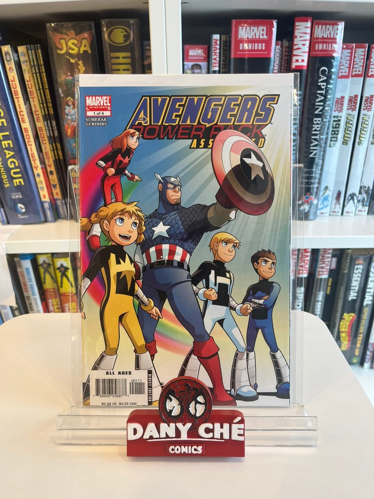 AVENGERS AND POWER PACK ASSEMBLE! (SET OF 4)