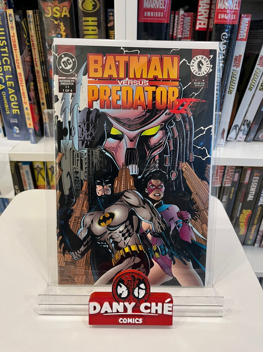 BATMAN VERSUS PREDATOR II: BLOODMATCH (SET 0F 4)