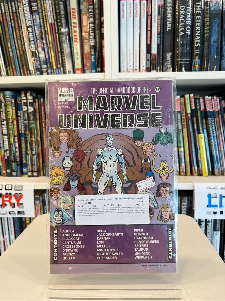 Official Handbook of the Marvel Universe Master Edition #12