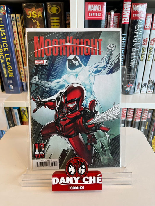 MOON KNIGHT #3 GREG LAND MILES MORALES 10TH ANNIVERSARY VAR