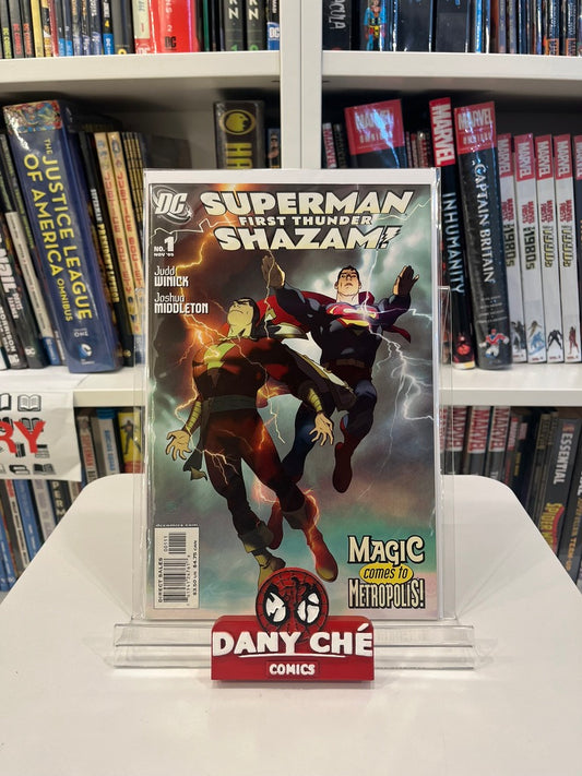 SUPERMAN / SHAZAM: FIRST THUNDER (SET OF 4)