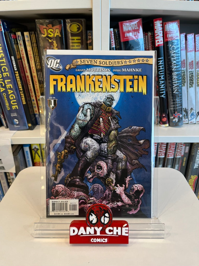 SEVEN SOLDIERS: FRANKENSTEIN (SET OF 4)