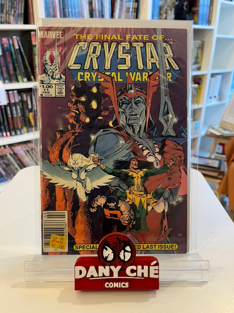 CRYSTAR CRYSTAL WARRIOR #11 MAIN CVR
