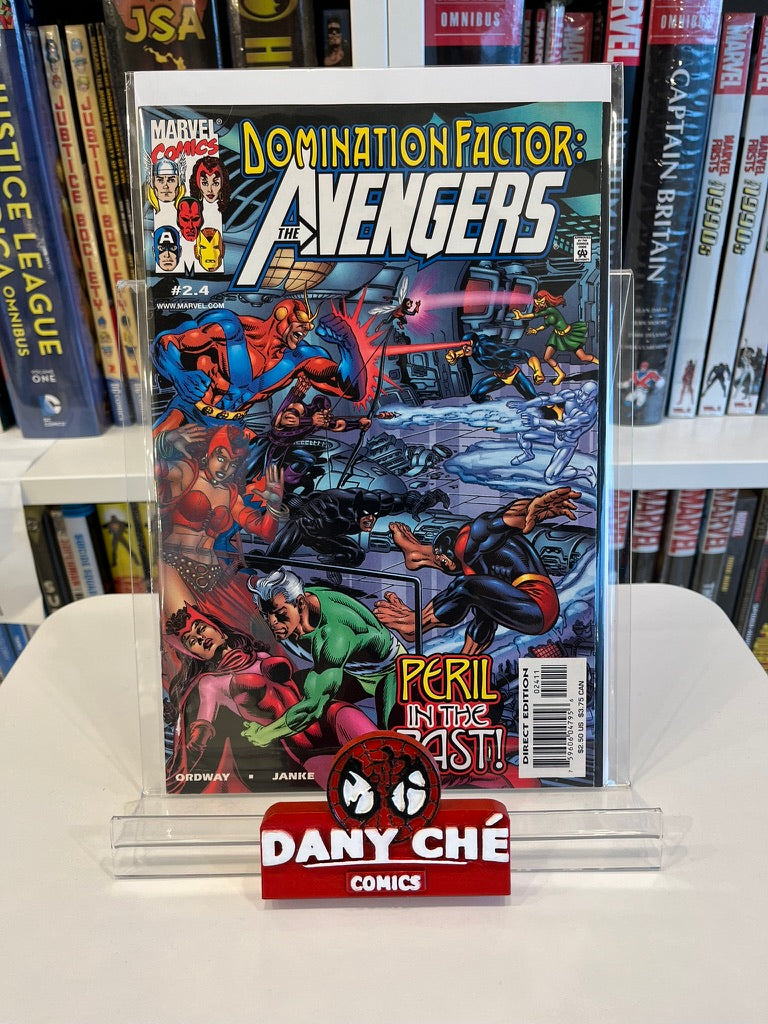 DOMINATION FACTOR: THE AVENGERS (SET OF 4)