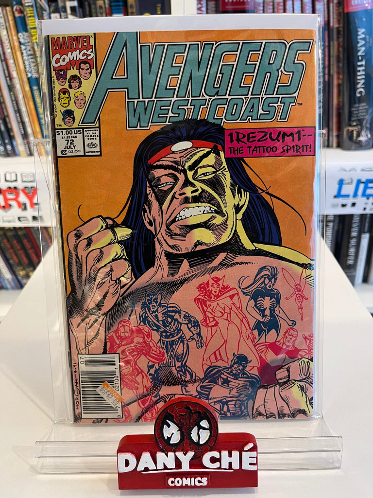 AVENGERS WEST COAST #72