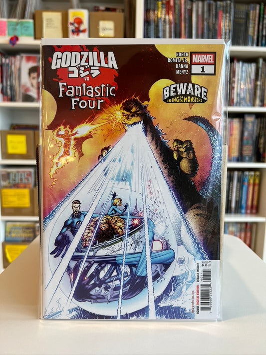 Godzilla Vs Fantastic Four #1 (Main Cvr)