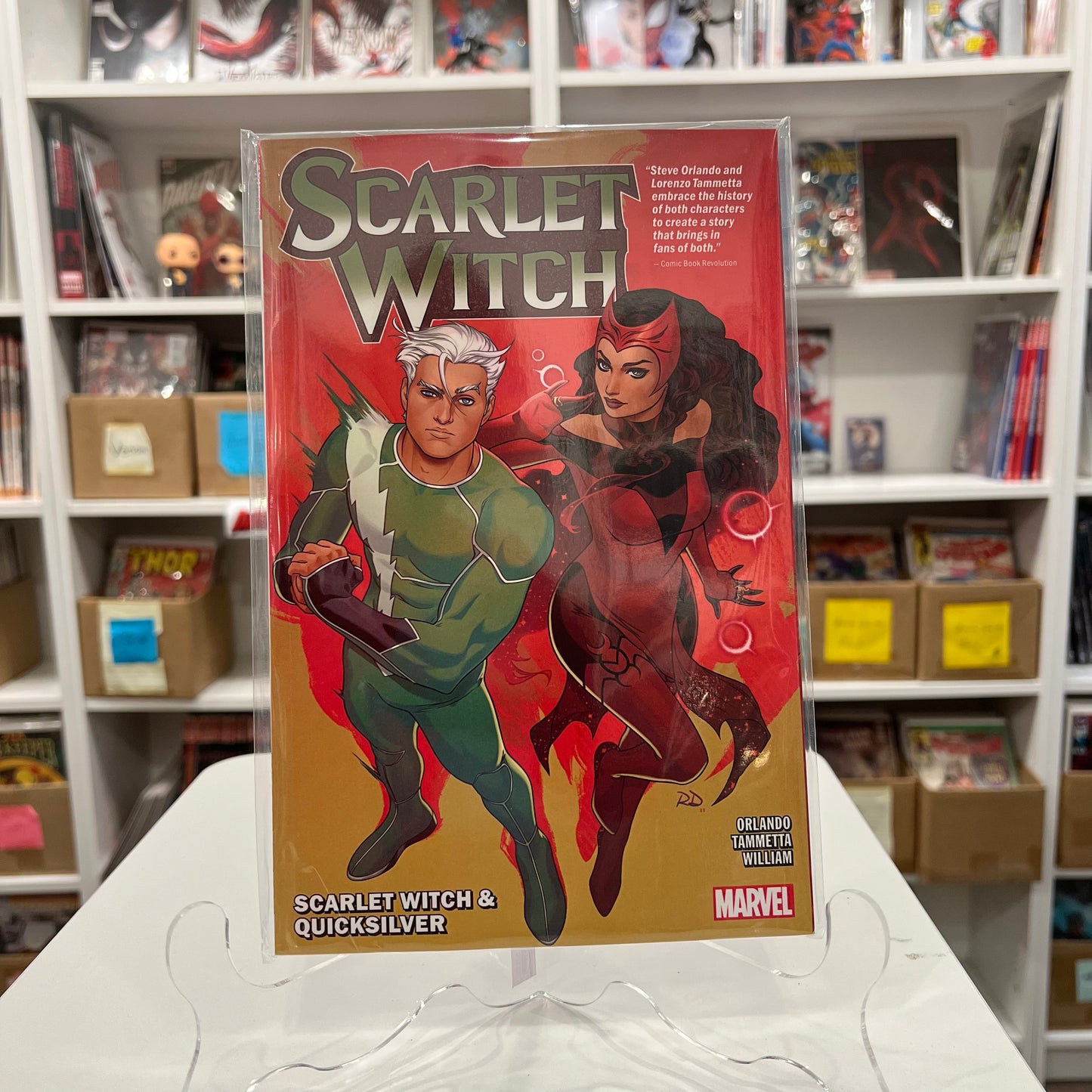 Scarlet Witch : & Quicksilver TPB