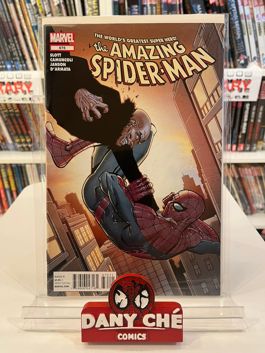 THE AMAZING SPIDER-MAN #675 MAIN CVR
