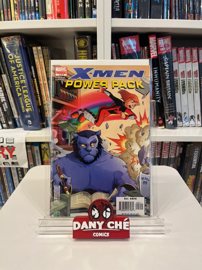 X-MEN AND POWER PACK (SET OF 4)