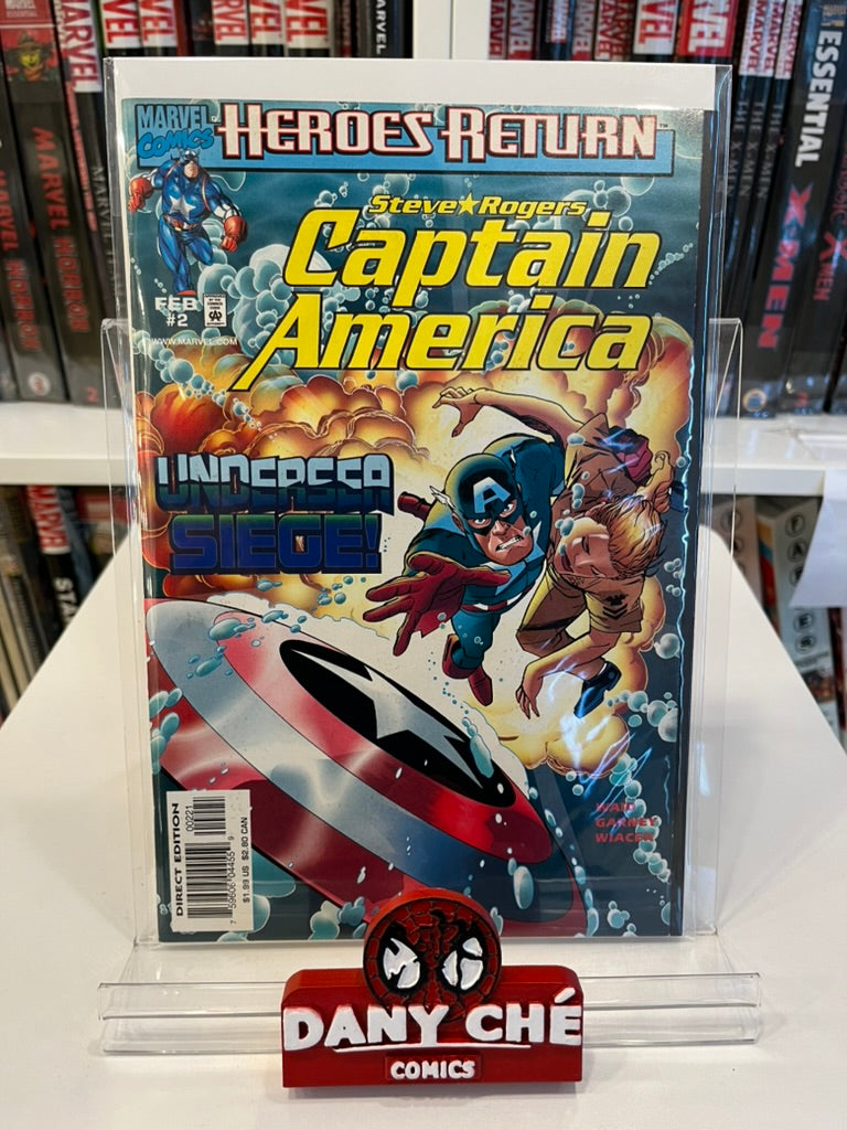 STEVE ROGERS CAPTAIN AMERICA #2
