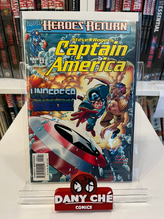 STEVE ROGERS CAPTAIN AMERICA #2