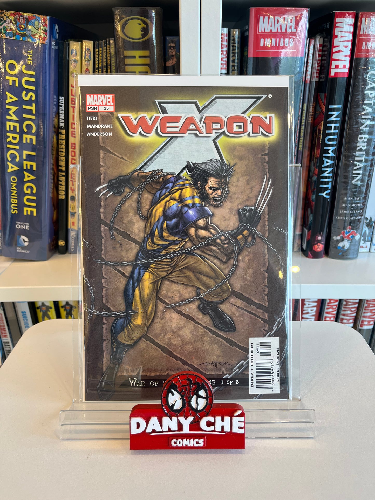 WEAPON X WAR OF THE PROGRAMS COMPLETE (SET OF 4)