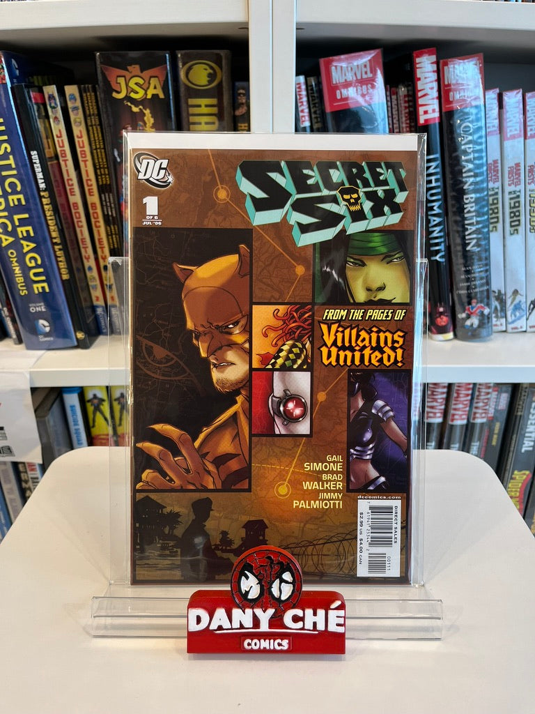 SECRET SIX (SET OF 6)