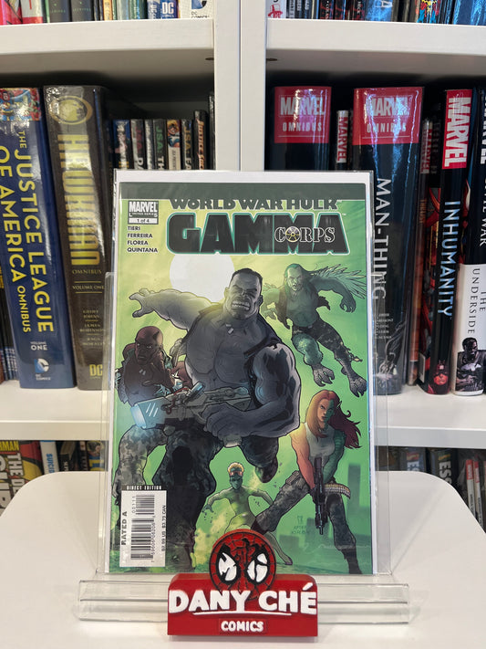 WORLD WAR HULK: GAMMA CORPS #1 - #4 (COMPLETE)