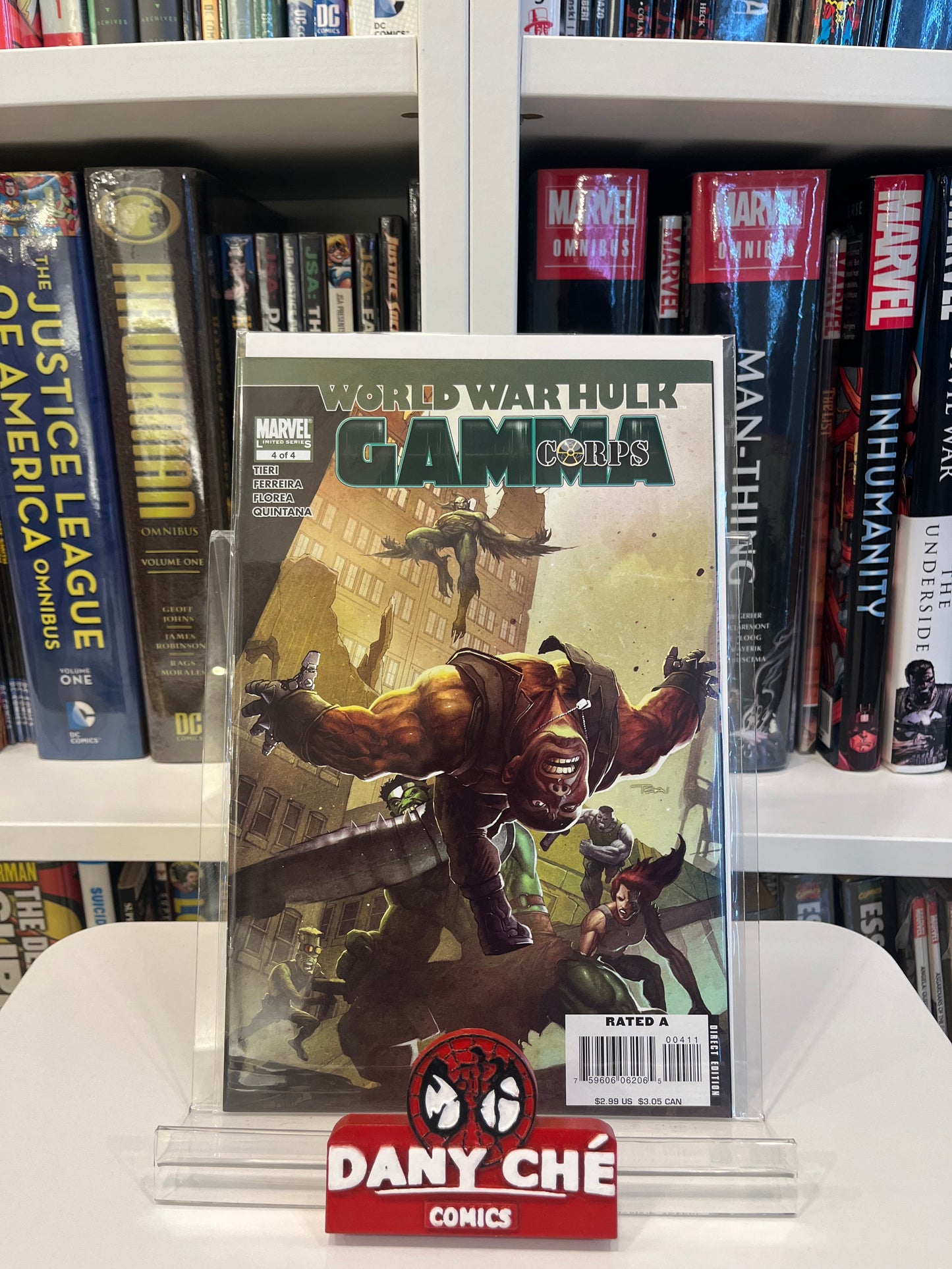 WORLD WAR HULK: GAMMA CORPS #1 - #4 (COMPLETE)