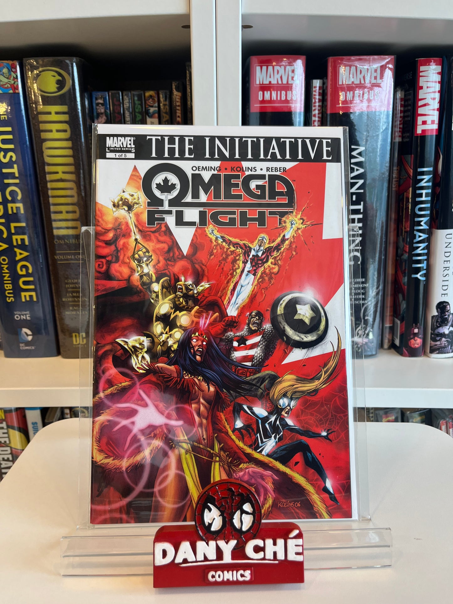 OMEGA FLIGHT : THE INITIATIVE #1 - #5 (COMPLETE)