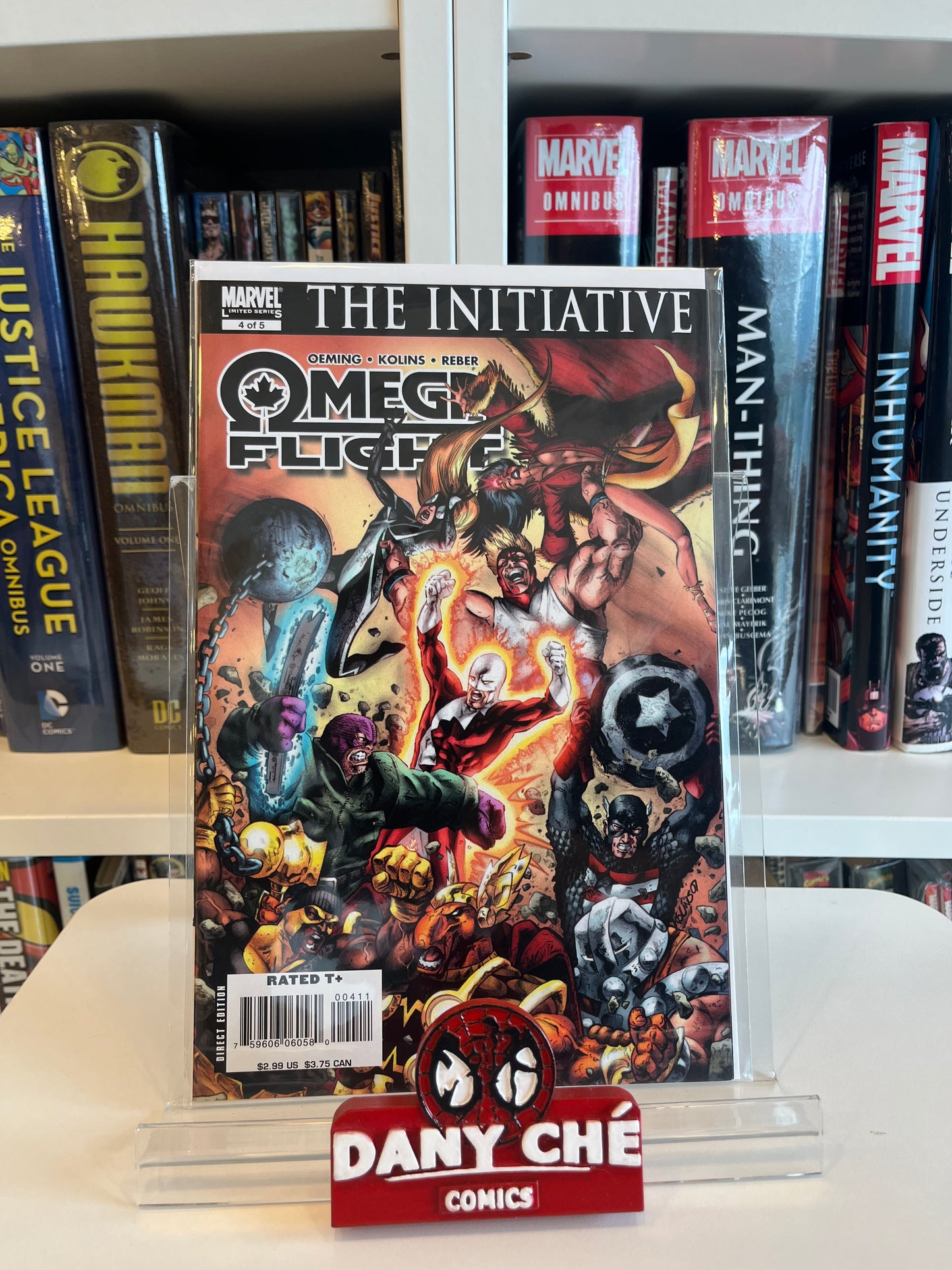 OMEGA FLIGHT : THE INITIATIVE #1 - #5 (COMPLETE)
