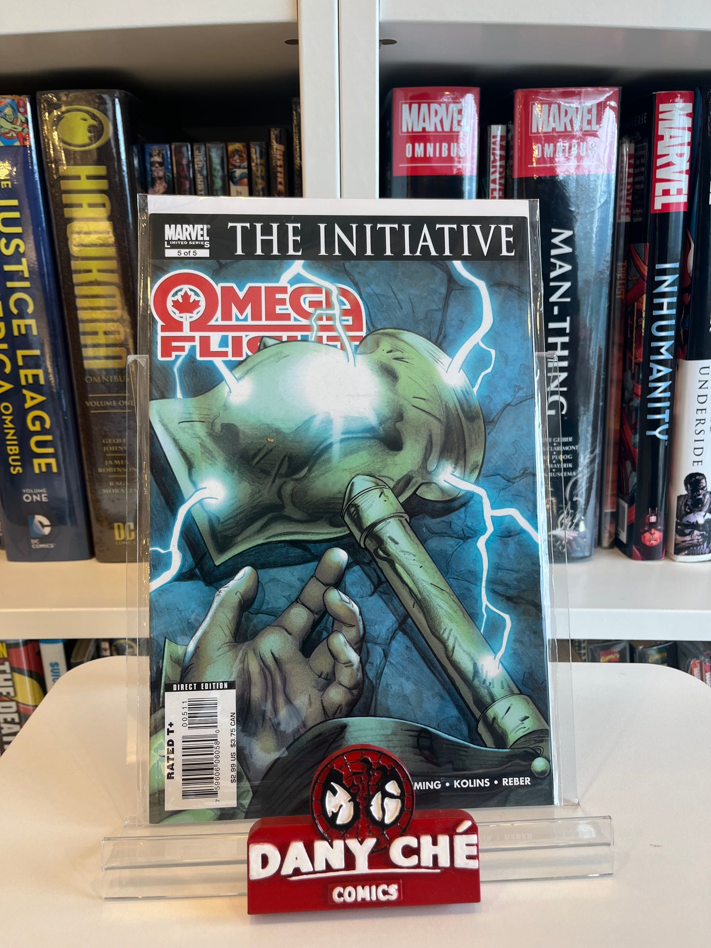 OMEGA FLIGHT : THE INITIATIVE #1 - #5 (COMPLETE)