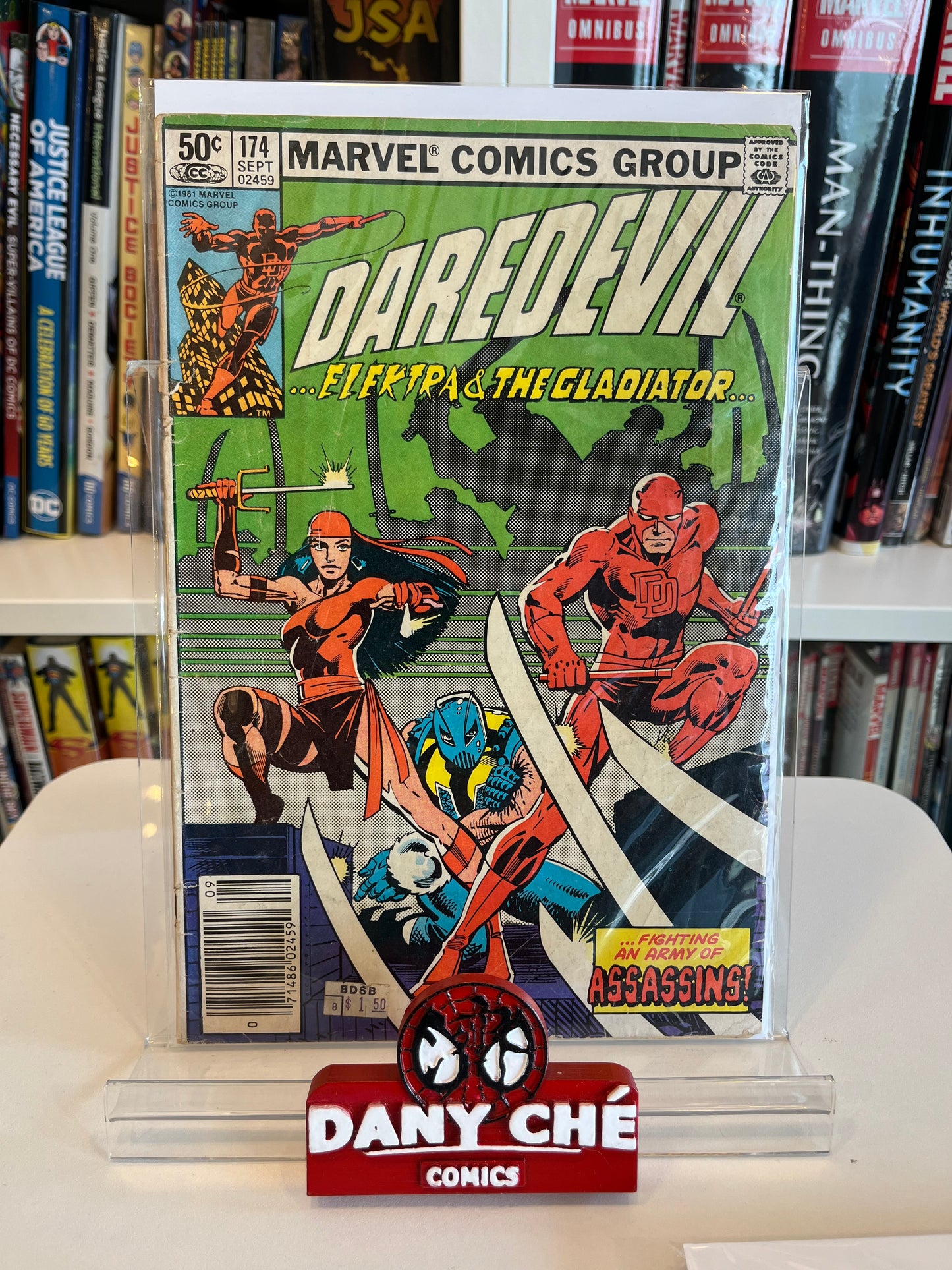 DAREDEVIL #174 (Damaged Spine - cover almost coming off)