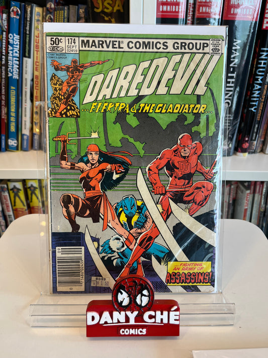 DAREDEVIL #174 (Damaged Spine - cover almost coming off)