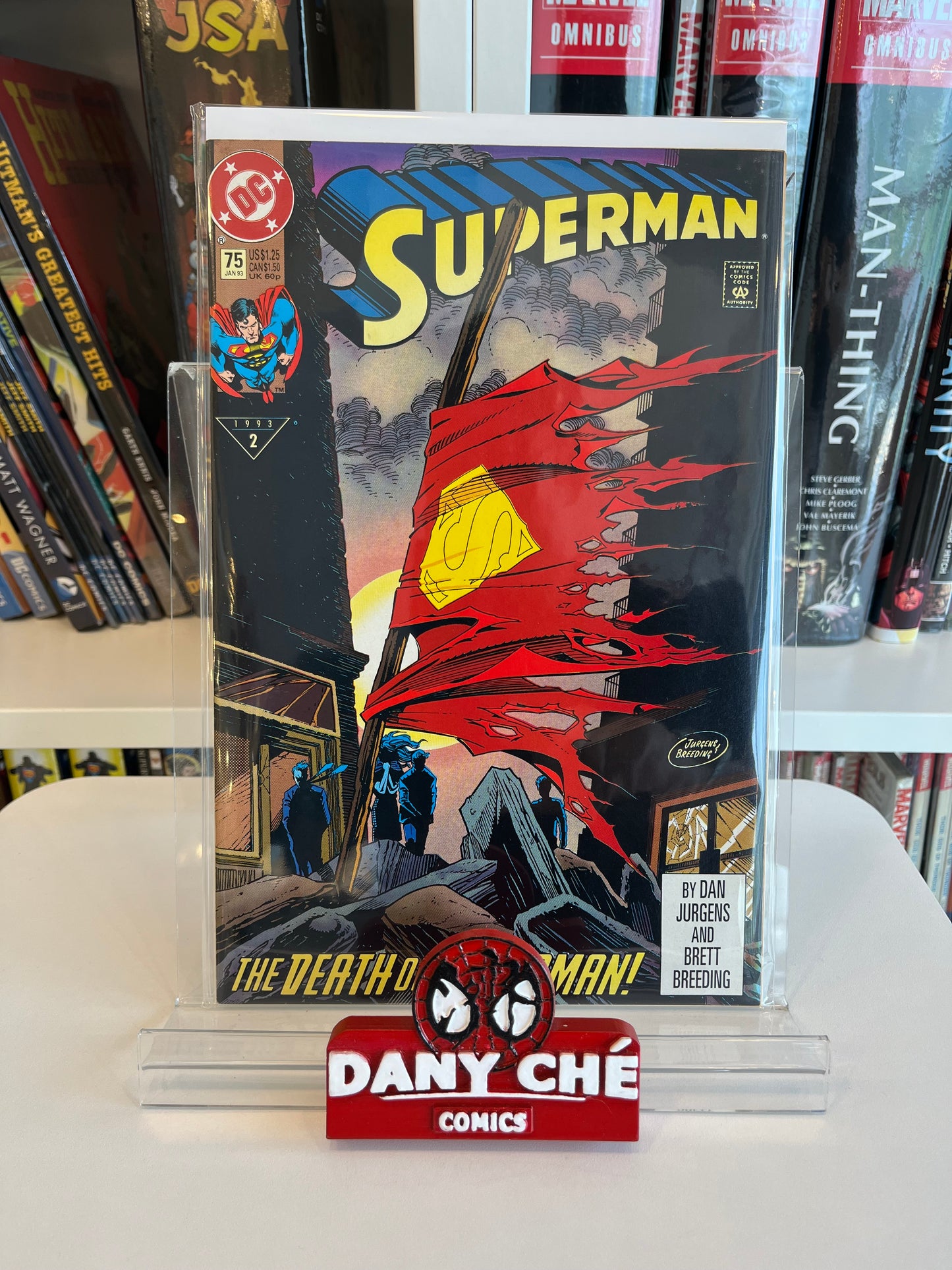 SUPERMAN #75 DIRECT EDITION