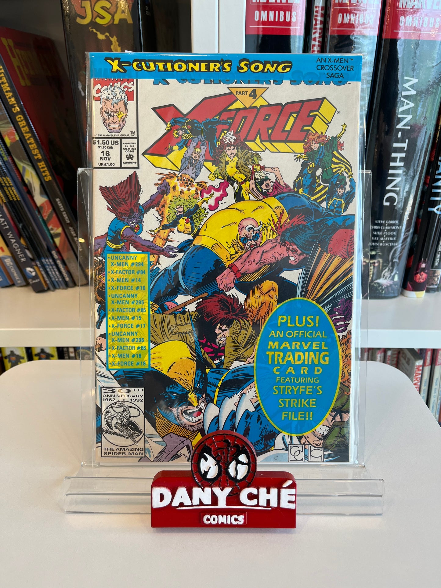 X-FORCE #16 (X-CUTIONER'S SONG ARC PART 4)(POLYBAGGED)