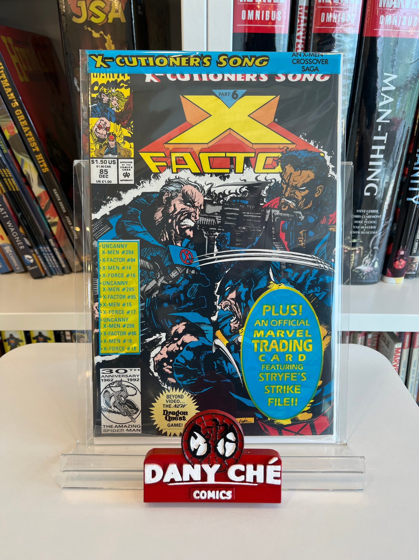 X-FACTOR #85 (X-CUTIONER'S SONG ARC PART 6)(POLYBAGGED)