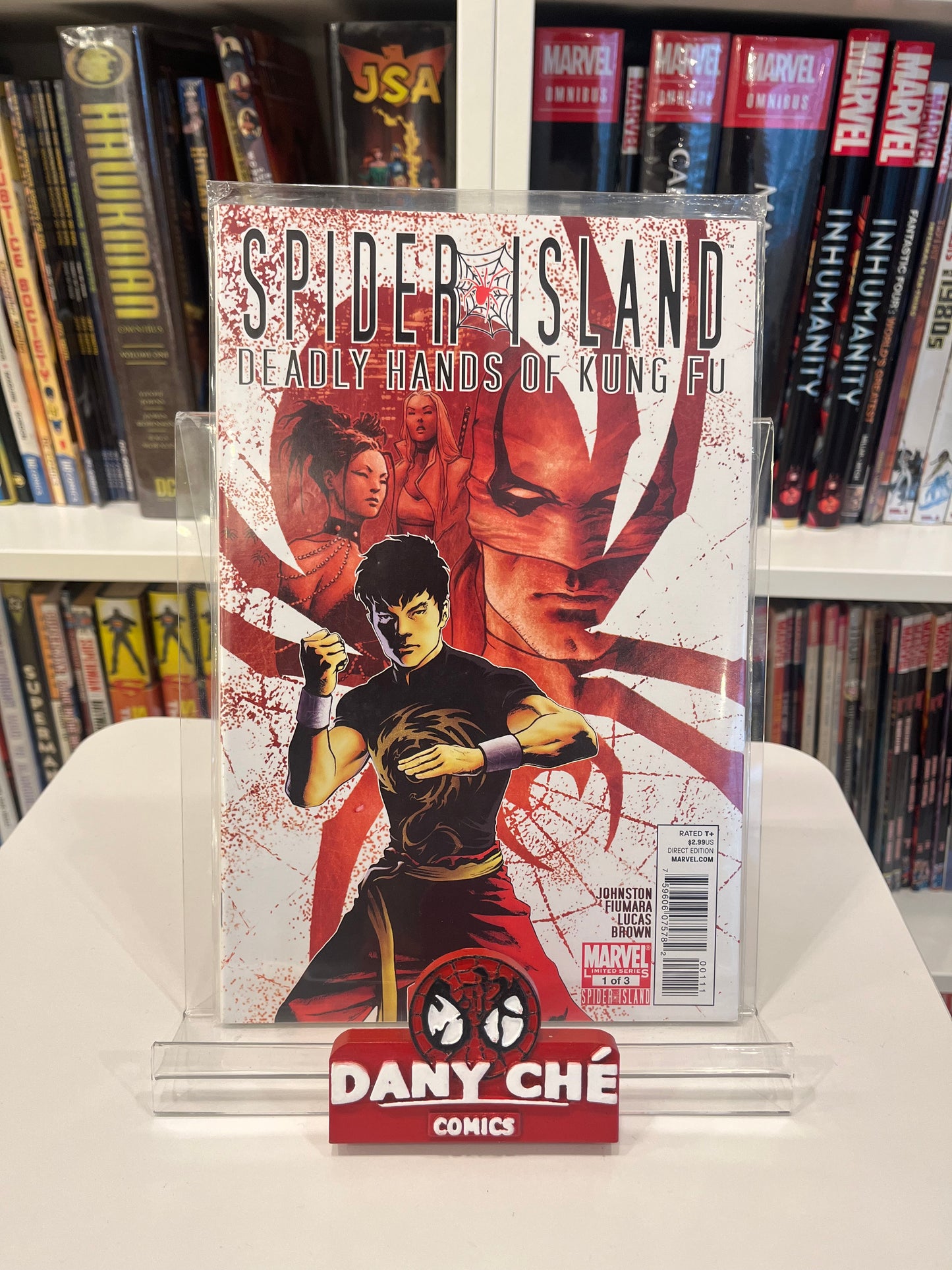 SPIDER ISLAND: DEADLY HANDS OF KUNG FU #1-#3 (COMPLETE SET OF 3)