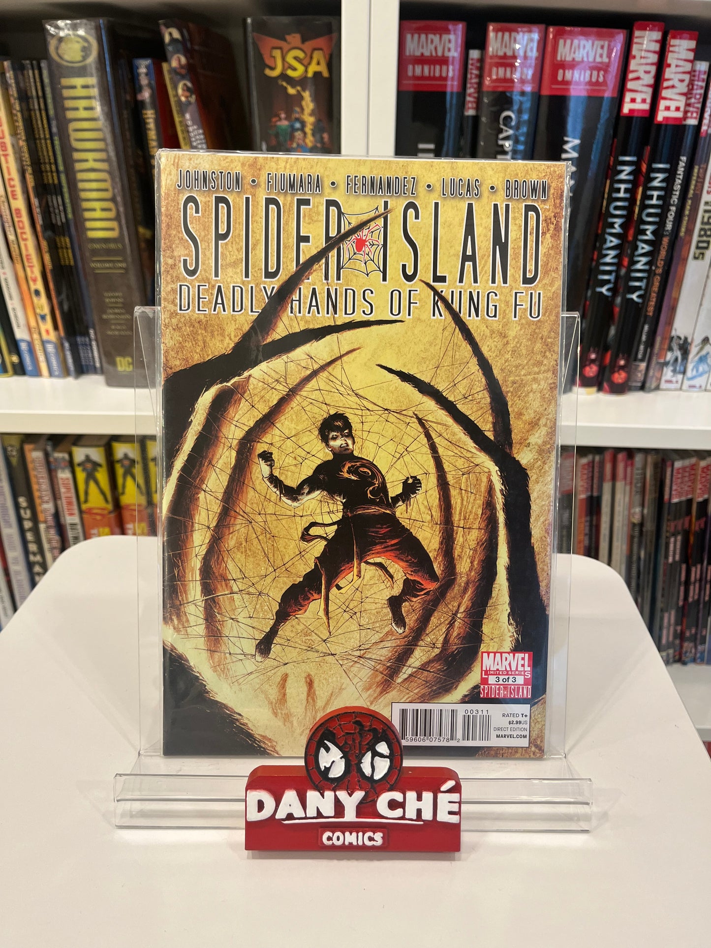 SPIDER ISLAND: DEADLY HANDS OF KUNG FU #1-#3 (COMPLETE SET OF 3)