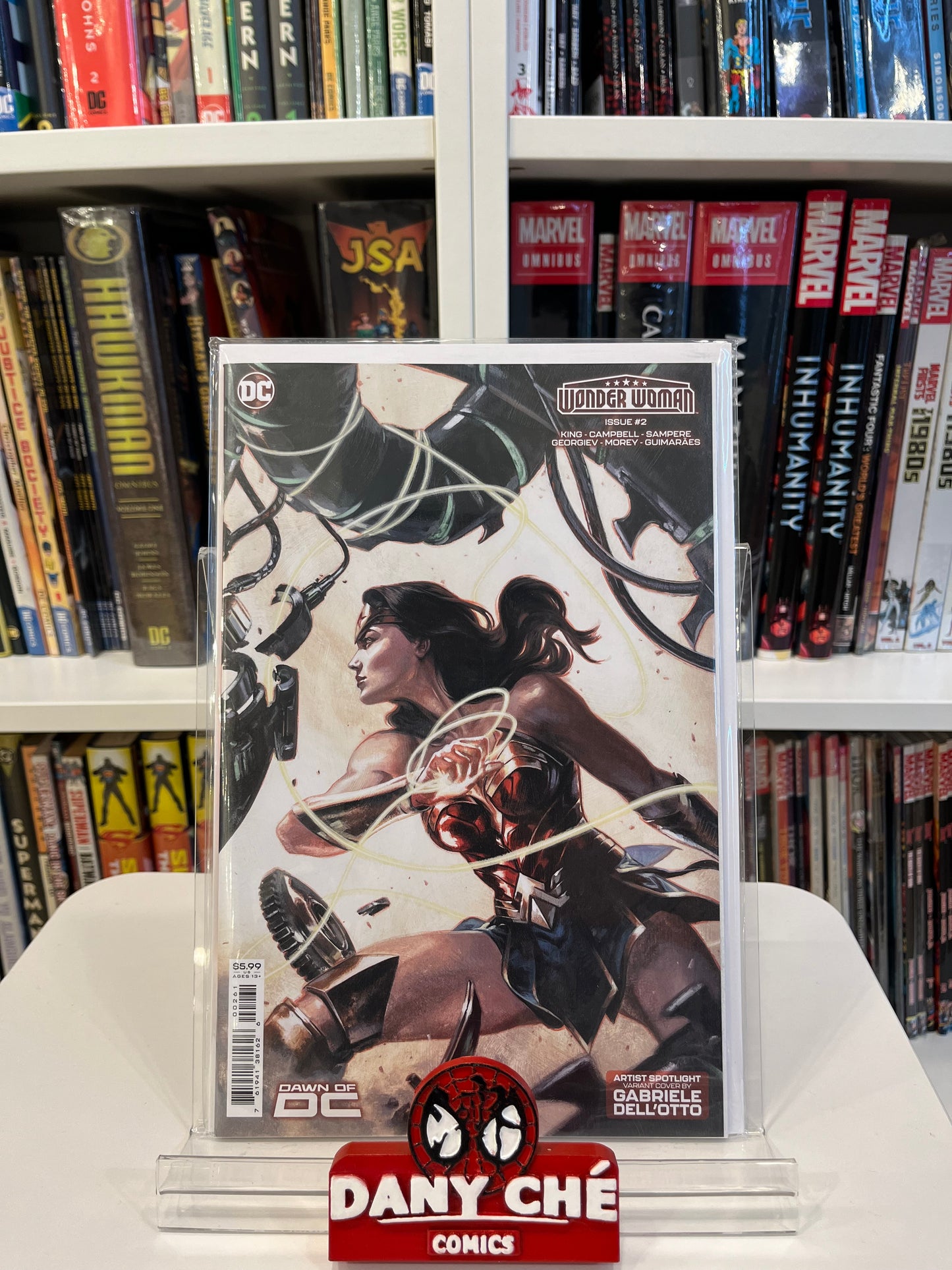 WONDER WOMAN #2 CVR D GABRIELE DELL'OTTO ARTIST SPOTLIGHT VAR