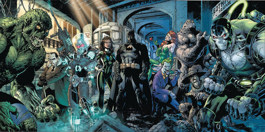 BATMAN #163 CVR E JIM LEE & SCOTT WILLIAMS BATMAN CONNECTING GATEFOLD VAR
