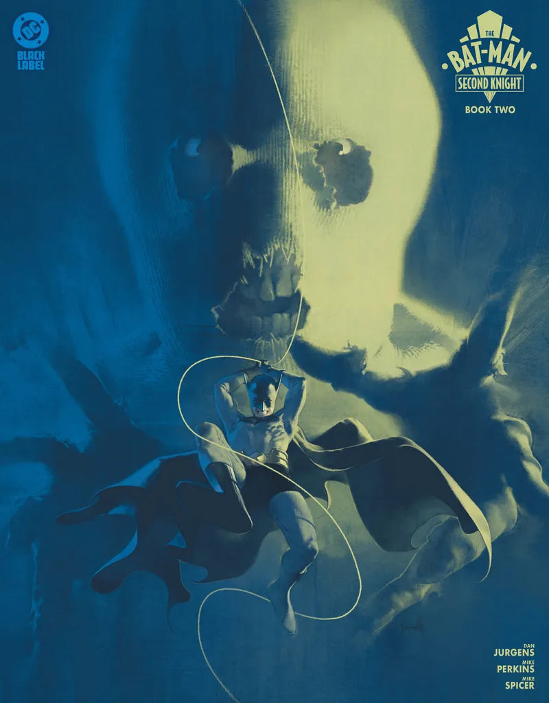 THE BAT-MAN SECOND KNIGHT #3 (OF 3) CVR B MARC ASPINALL CARD STOCK VAR (MR)