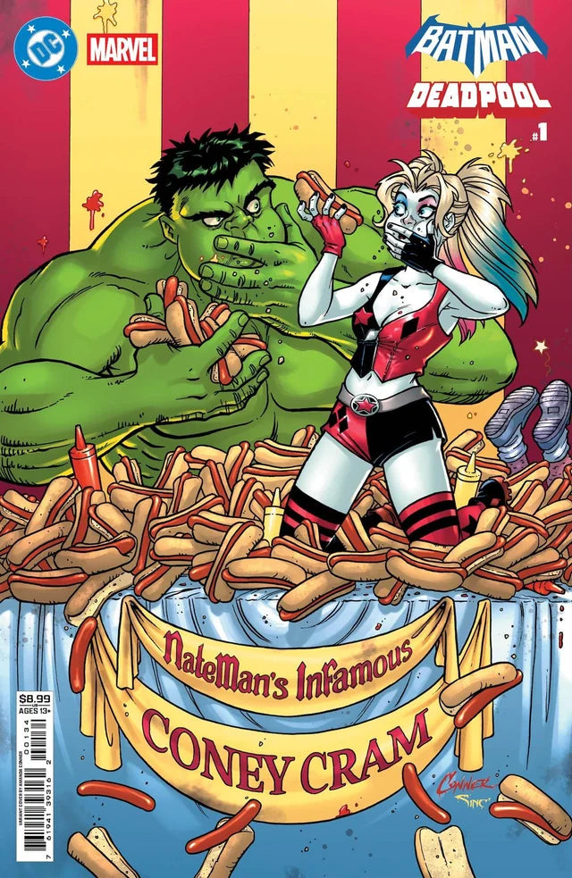 DC MARVEL BATMAN DEADPOOL #1 (ONE SHOT) CVR F AMANDA CONNER VAR