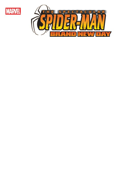 SPECTACULAR SPIDER-MAN: BRAND NEW DAY #1 BLANK COVER VAR