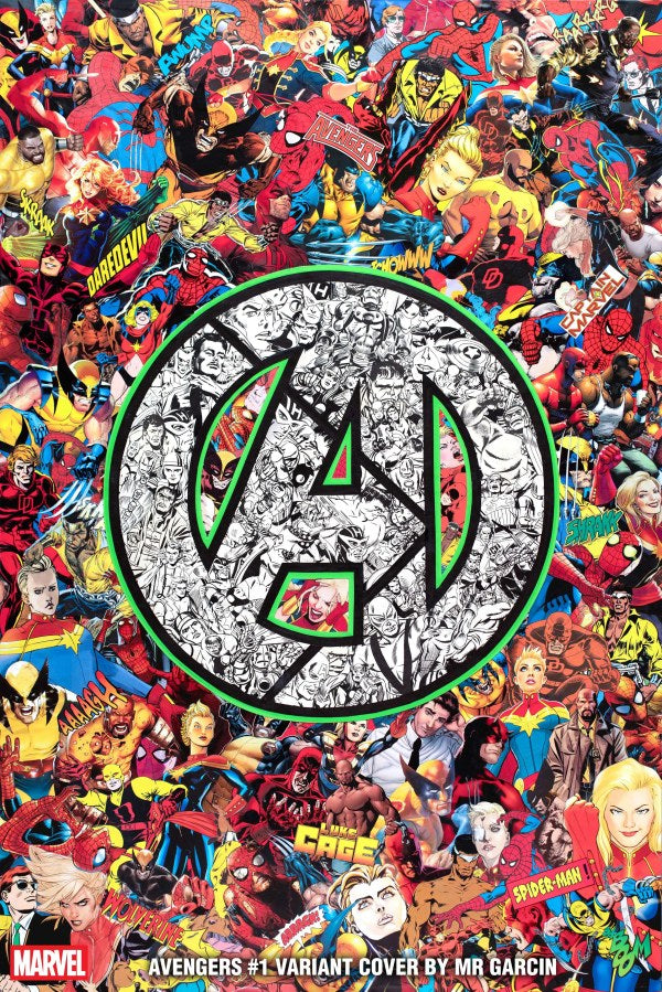 AVENGERS #1 MR. GARCIN VAR