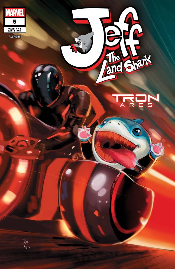 JEFF THE LAND SHARK #5 ROD REIS TRON: ARES VAR