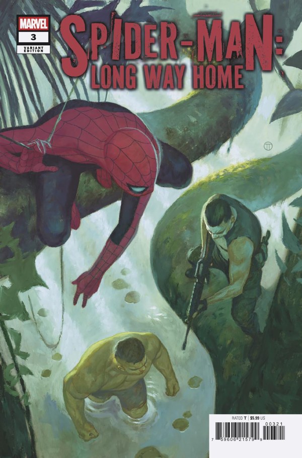 SPIDER-MAN: LONG WAY HOME #3 JULIAN TOTINO TEDESCO VAR